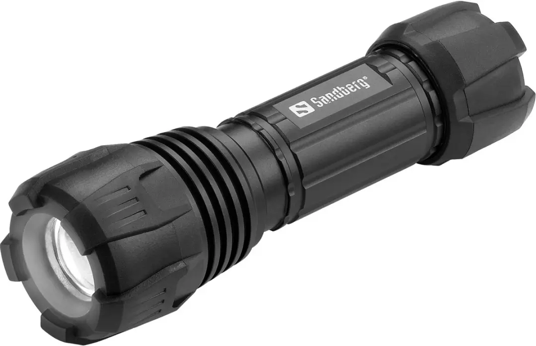 Sandberg Survivor Zaklamp AAA - Black