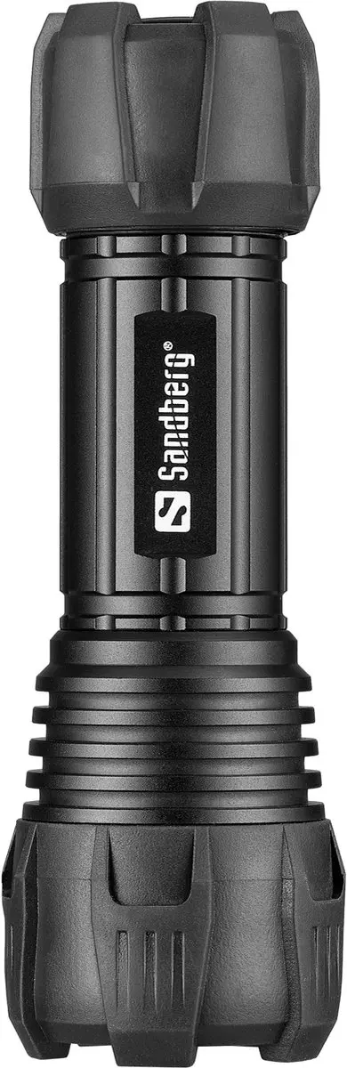 Sandberg Survivor Zaklamp AAA - Black