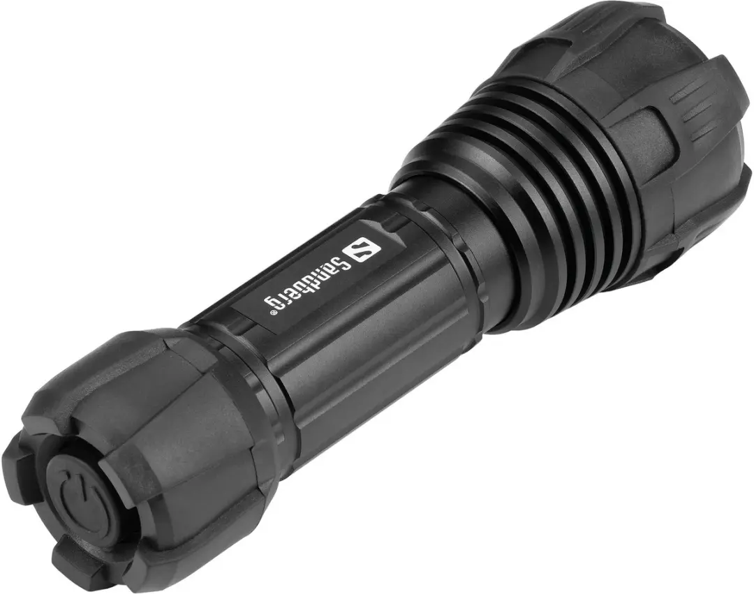 Sandberg Survivor Zaklamp AAA - Black