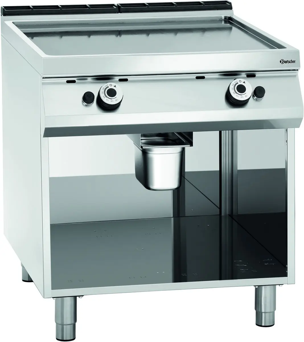 Gas grillplaat