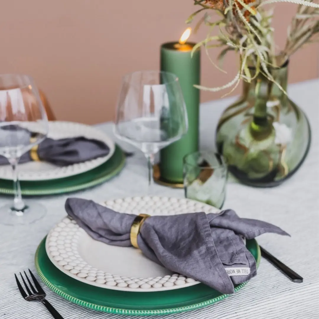 Anna von Lipa Swirl Karaffen 2L - Olijfgroen