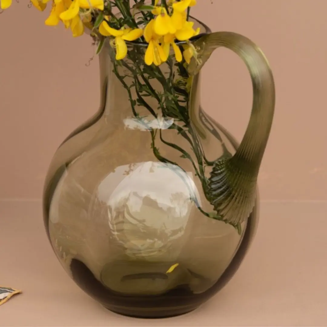 Anna von Lipa Swirl Karaffen 2L - Olijfgroen - afbeelding 6 van 6