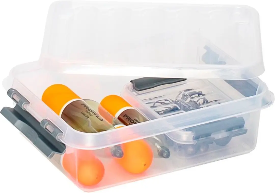 Sunware Q-line Opbergbox 1L - 20x15x6cm Grijs