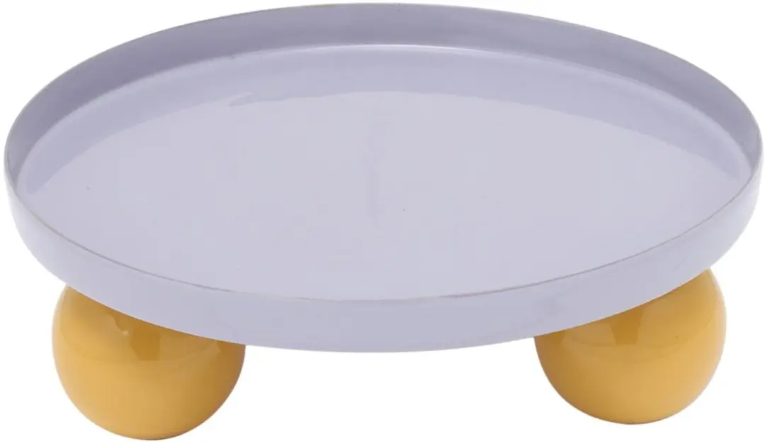 Present Time Double Funky Round Dienblad