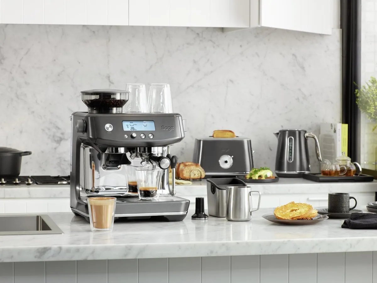 Sage the Barista Pro SES878BST4EEU1 Espressomachine - 1650W - 2 Kopjes