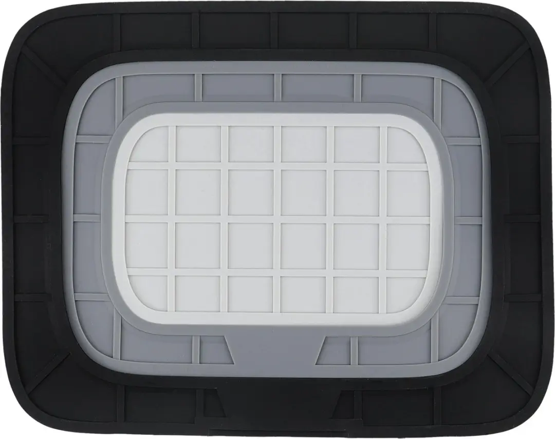 Masterclass Smart Space 3-in-1 Siliconen Onderzetter MCSPACESETBLK - Zwart/Grijs - afbeelding 6 van 6