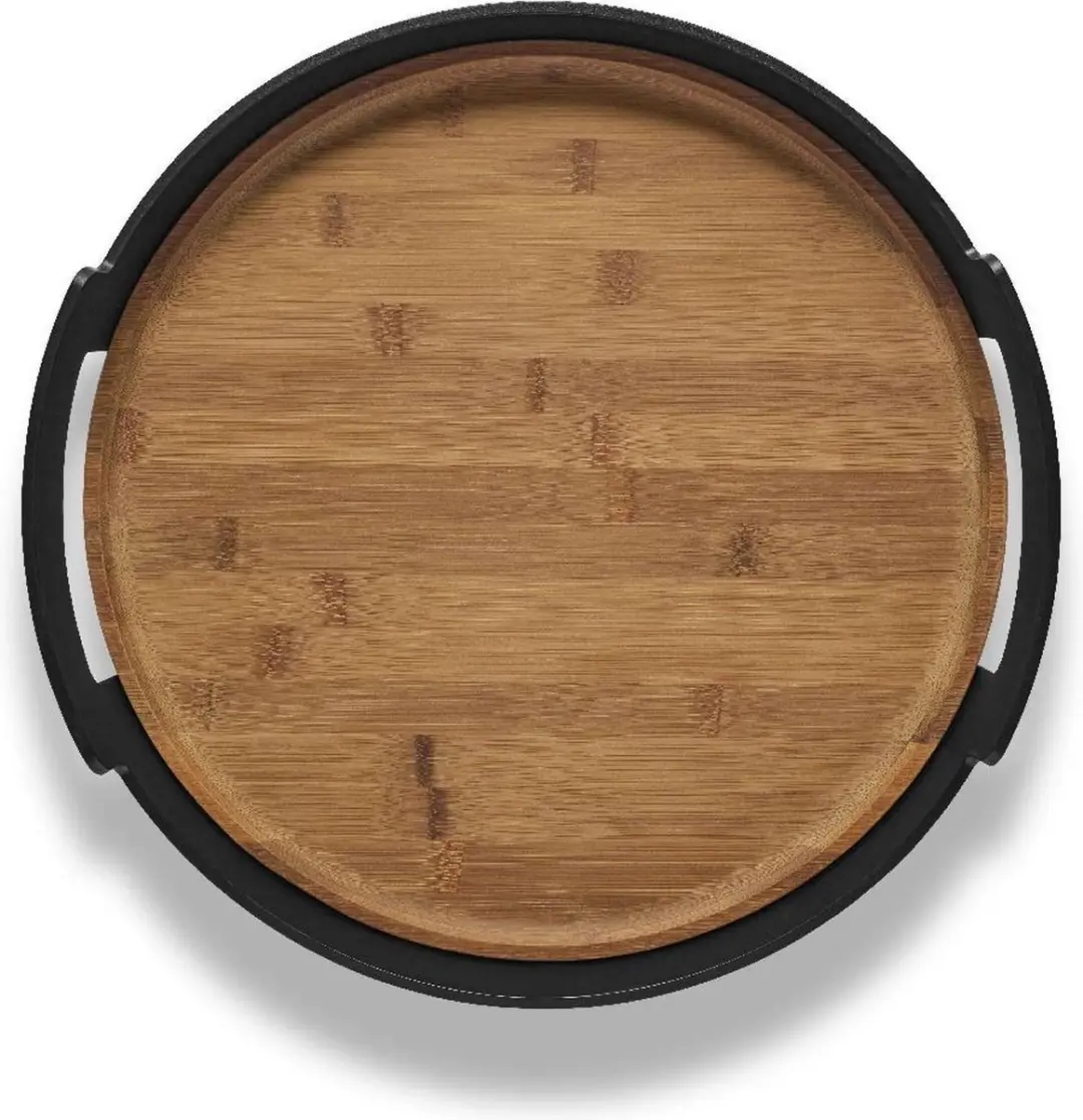 Eva Solo Nordic Kitchen Dienblad Ø35cm - Zwart/Bruin