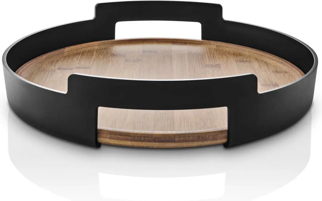 Eva Solo Nordic Kitchen Dienblad Ø35cm - Zwart/Bruin