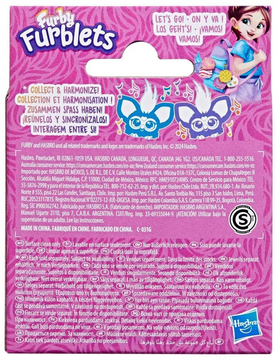 Hasbro Furblet Groo-vee Mini Furby - Paars