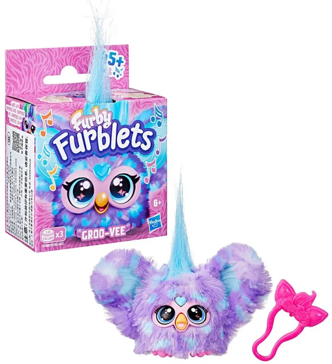 Hasbro Furblet Groo-vee Mini Furby - Paars
