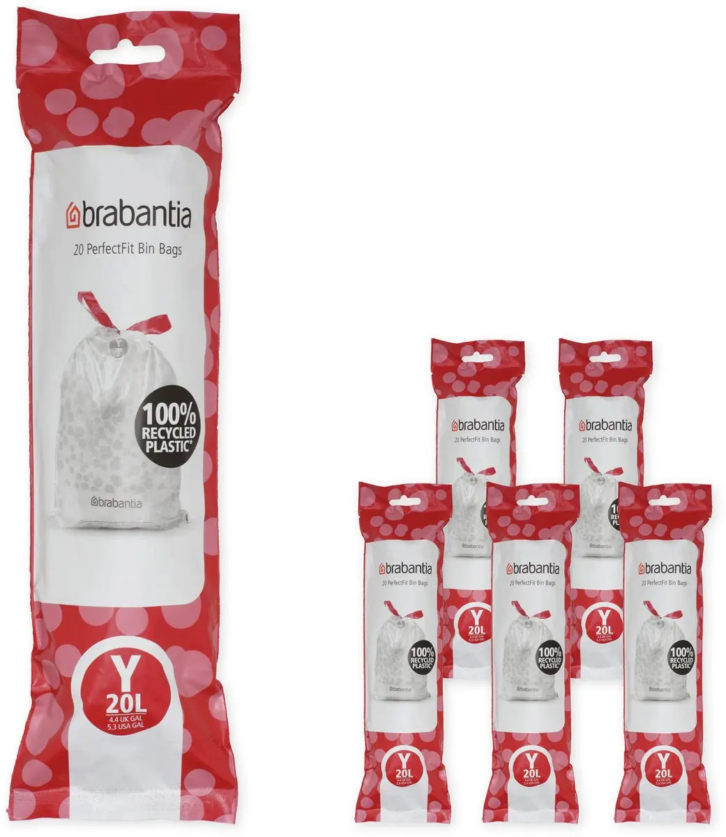 Brabantia PerfectFit Vuilniszakken 20L