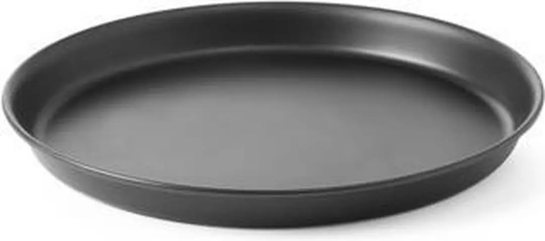 HENDI Pizzapan Ø26cm Koolstofstaal - Zwart