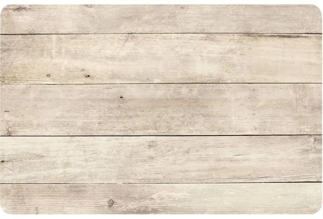 Cosy&Trendy Tafel Placemats Beige - Houten plankenprint - 44x28cm