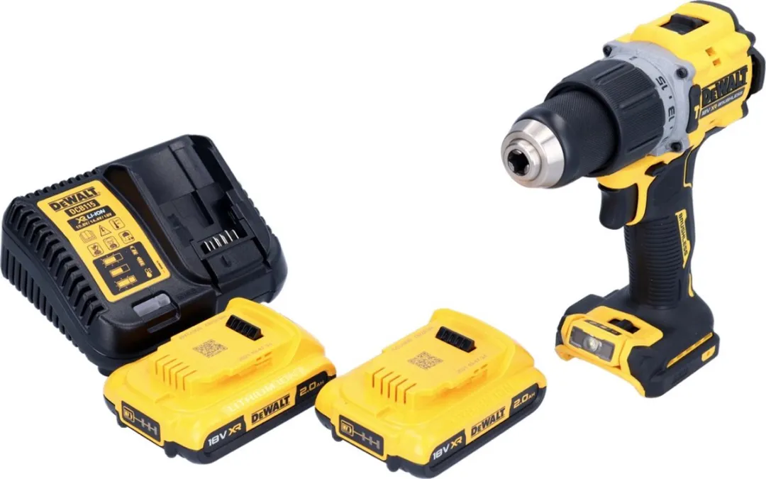 DeWalt DCD805 D2 Accu Klopboormachine 18V - Borstelloos - afbeelding 6 van 6
