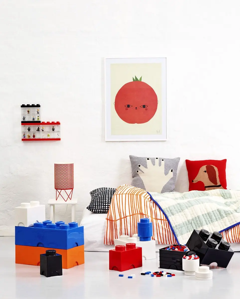 Lego - Opbergbox Brick 2 - Polypropyleen - Rood