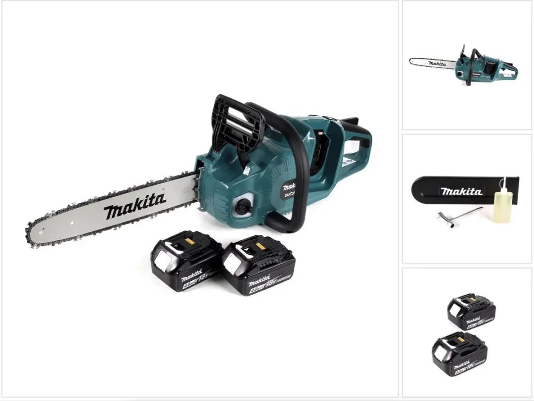 Makita DUC355M2 Accu-kettingzaag 36V