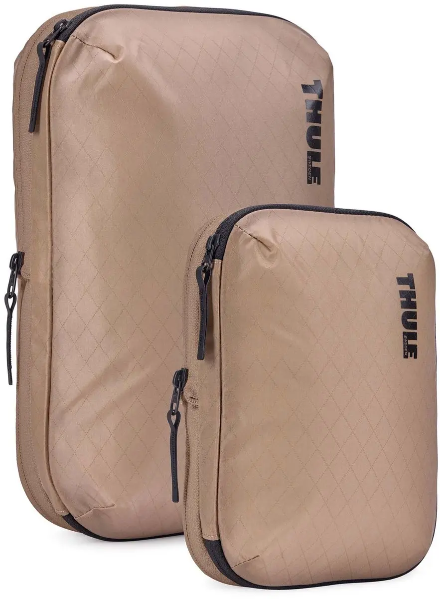 Thule Compression Cube Set 25cm - 2x Kledingzak - 8L - Beige
