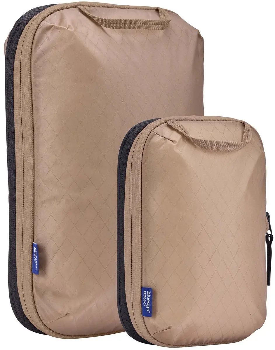 Thule Compression Cube Set 25cm - 2x Kledingzak - 8L - Beige