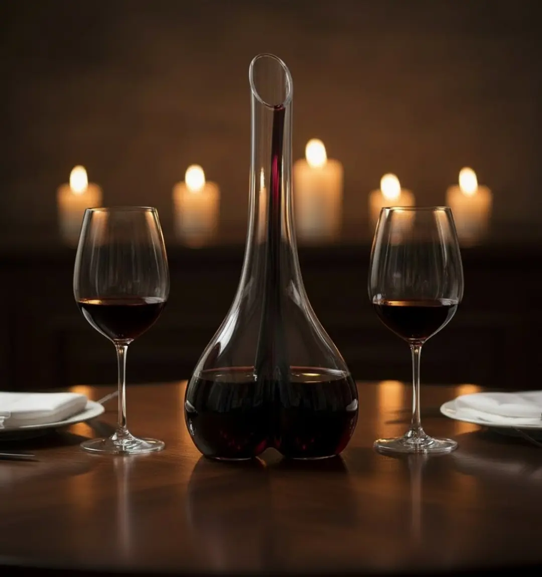 Riedel Black Tie Smile Decanteerkaraf 1,5L - Transparant