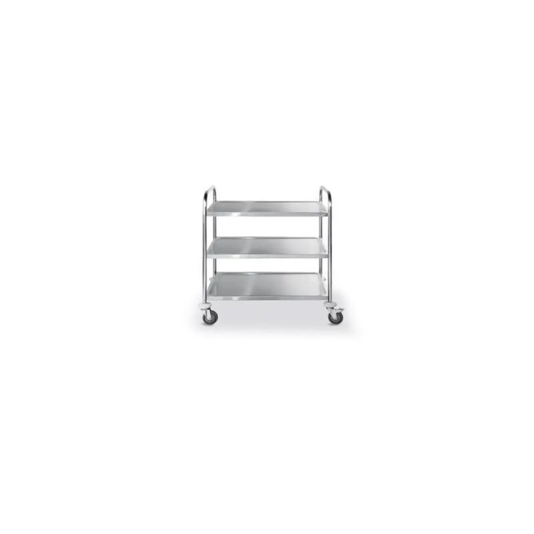 HENDI 810101 Serveerwagen - 3 Bladen - 905x585x945mm