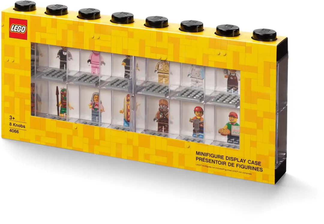 LEGO Minifiguur Opbergbox 110L - Zwart - afbeelding 6 van 6