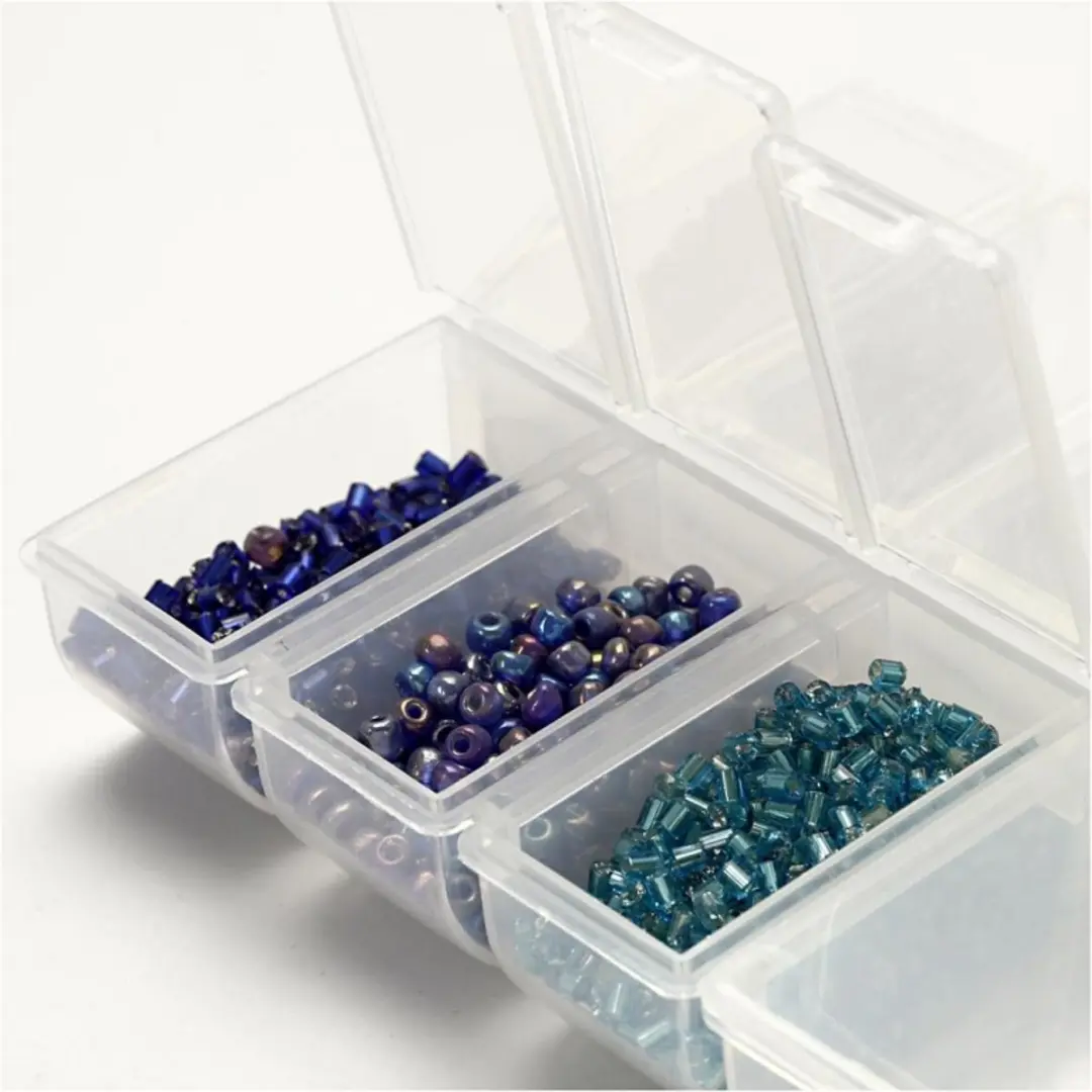 Creativ Company Plastic Opslagdoos 24x11cm - 14 Vakken Meerkleurig