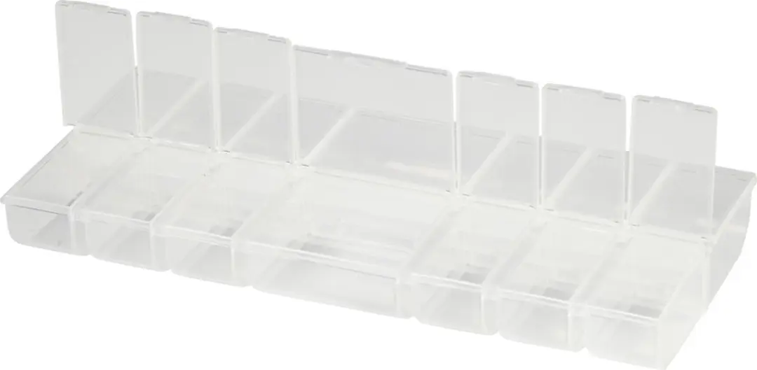 Creativ Company Plastic Opslagdoos 24x11cm - 14 Vakken Meerkleurig - afbeelding 6 van 6