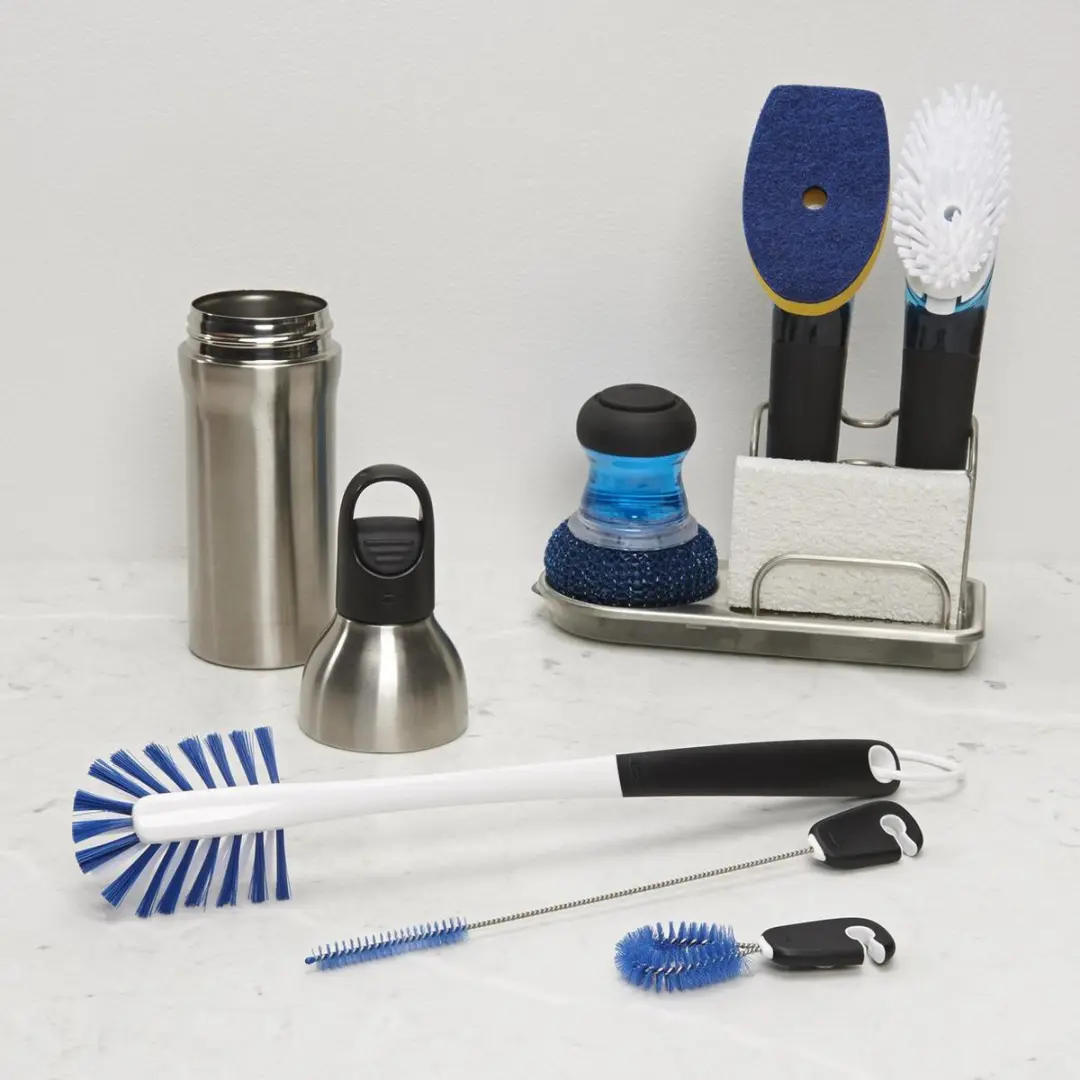 OXO 1329080 Reinigingsset Waterflessen - 3 Stuks - Zwart