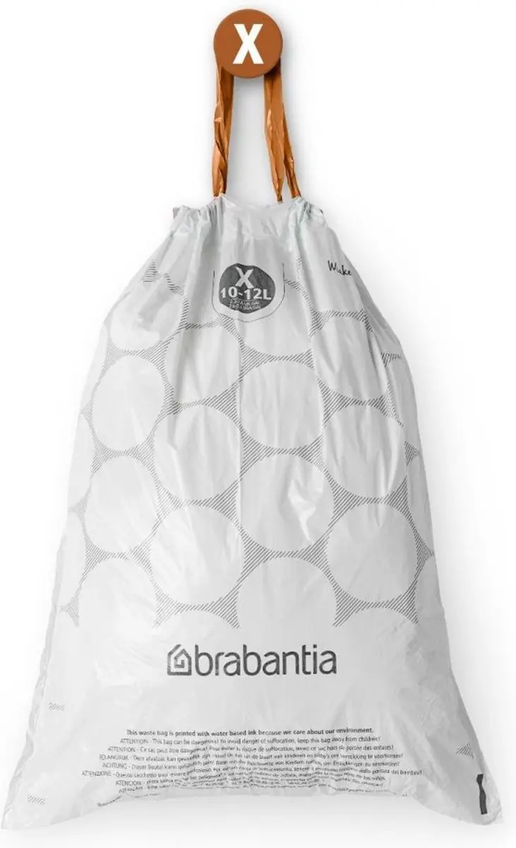 Brabantia PerfectFit Afvalzakken 12L - 20 Stuks
