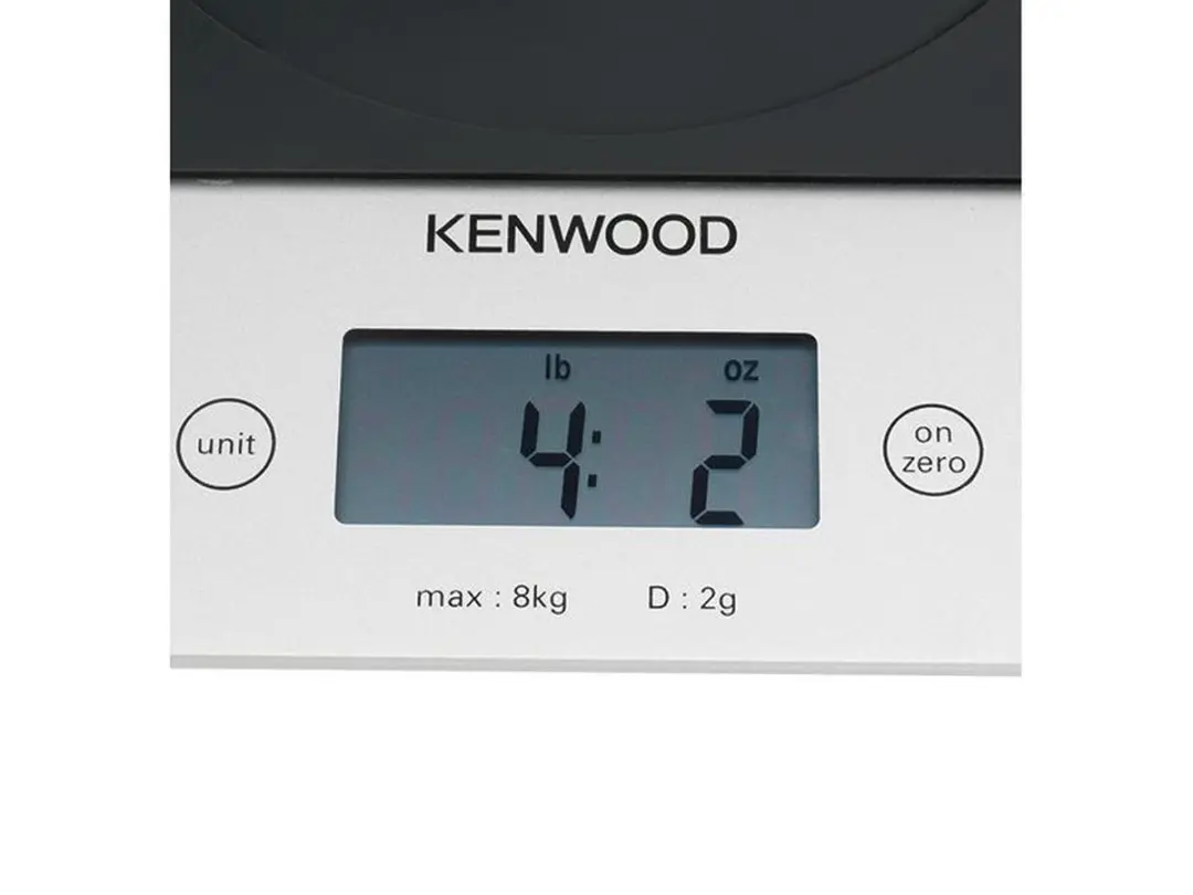 Kenwood AT850B Keukenweegschaal - Grijs - afbeelding 4 van 5