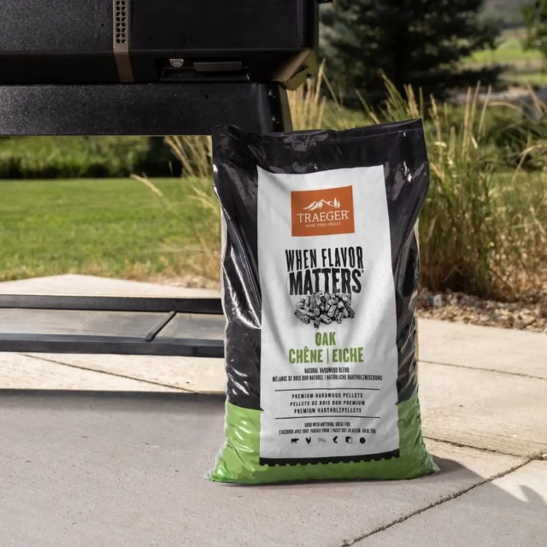 Traeger Oak Pellets 9kg - afbeelding 6 van 6