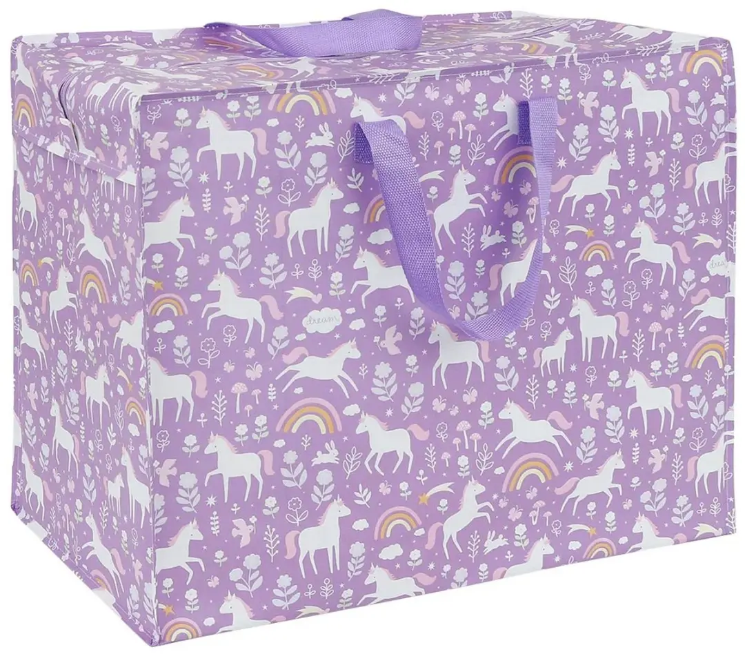 A Little Lovely Company XL Opbergtas Unicorn Dreams