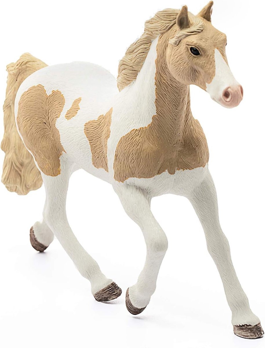 Schleich Paarden Paint Horse Merrie - Speelfiguur voor kinderen.