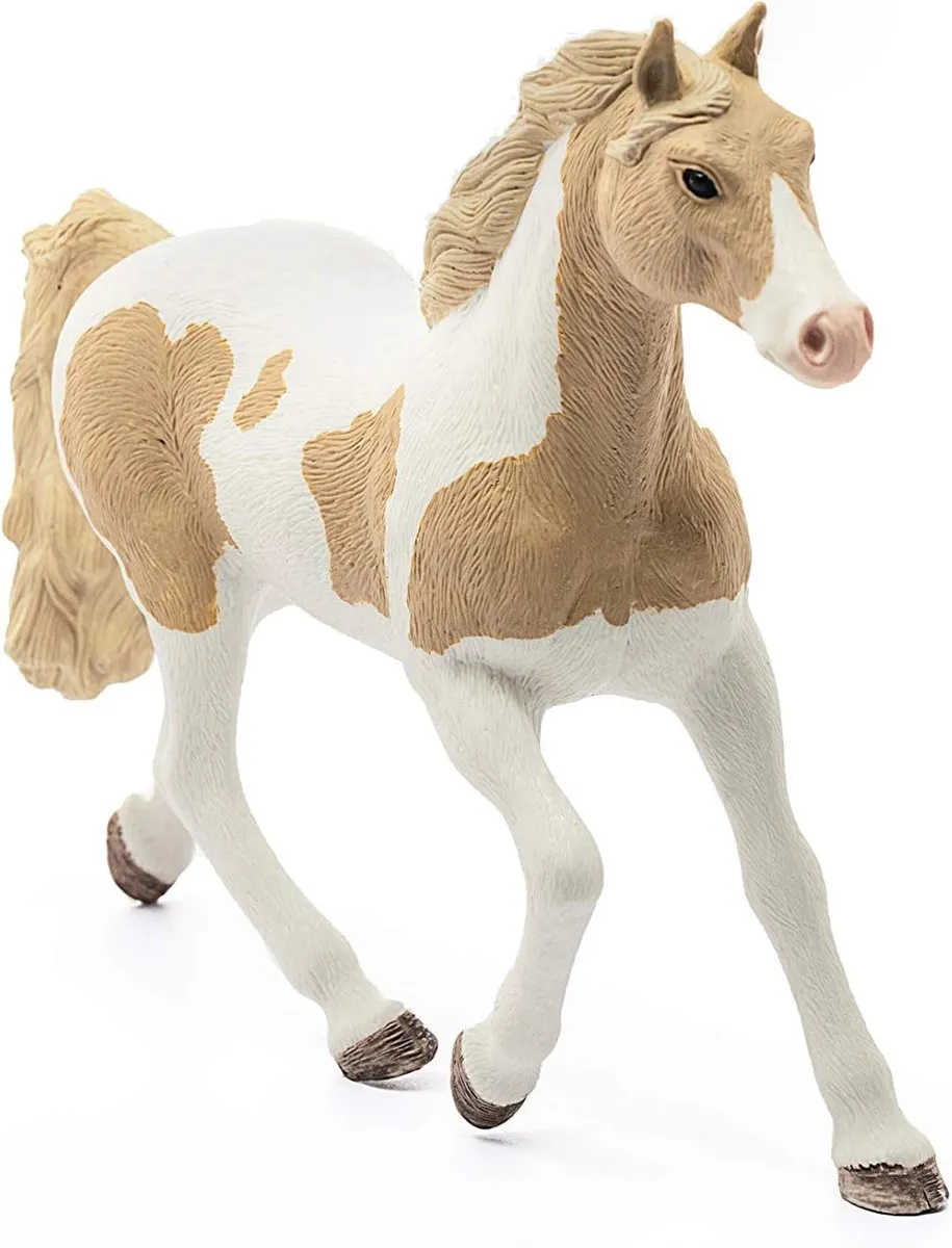 Schleich Paint Horse Merrie Speelfiguur 39013884 - Wit