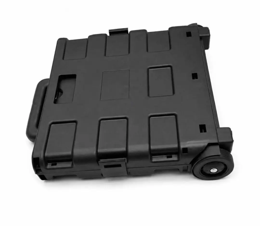 Kortpack Inklapbare Winkelwagen 18kg - Zwart
