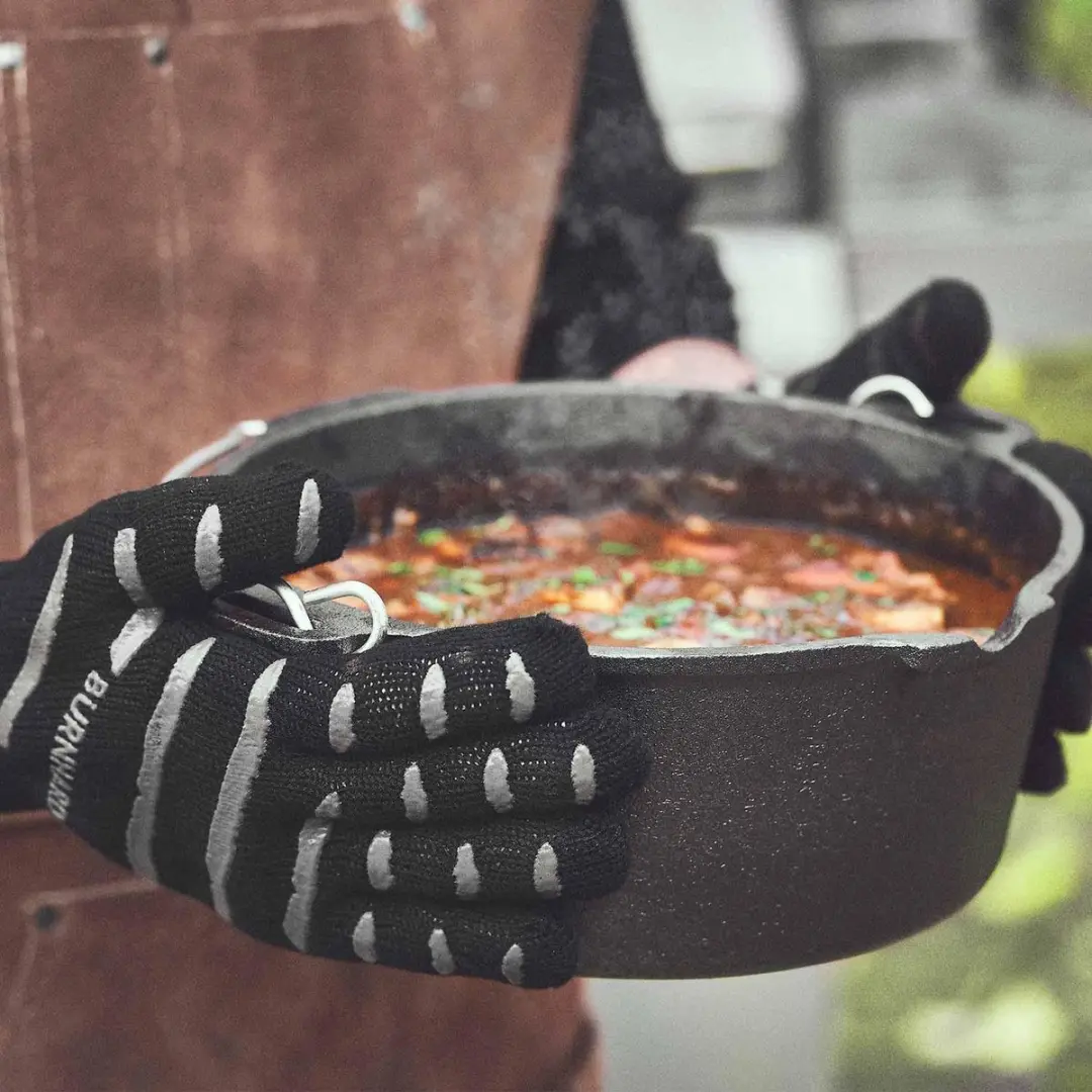 Burnhard BBQ Handschoenen Aramidevezels 350°C - Zwart