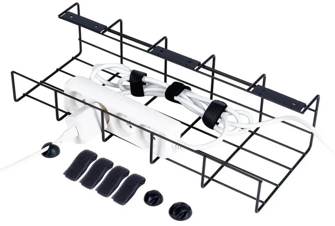 Orion Kabelorganizer Metaal Zwart - 1 Stuk