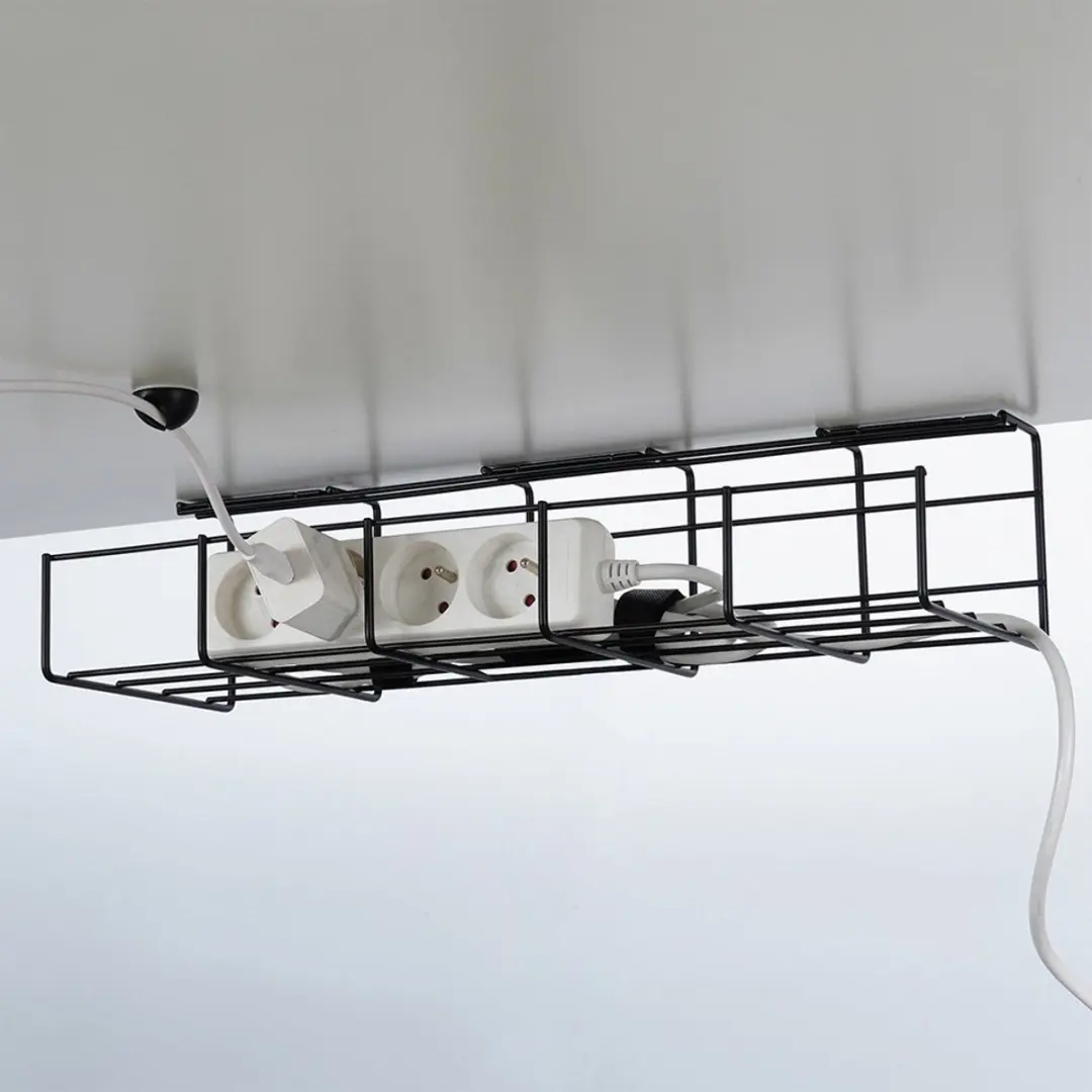 Orion Kabelorganizer Metaal Zwart