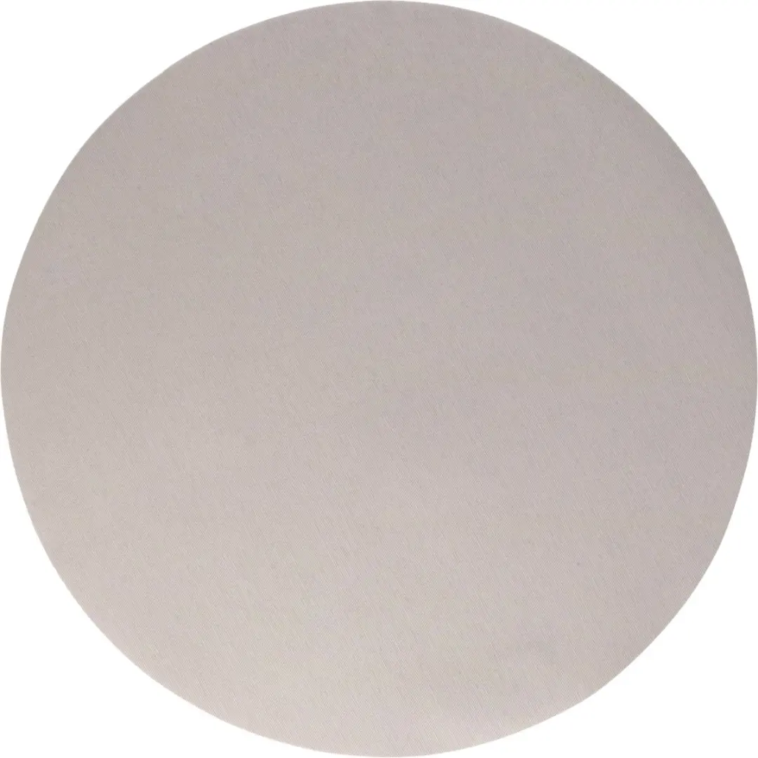 Wicotex Placemats Rond 38cm - Grijs - Anti-slip & Teflon