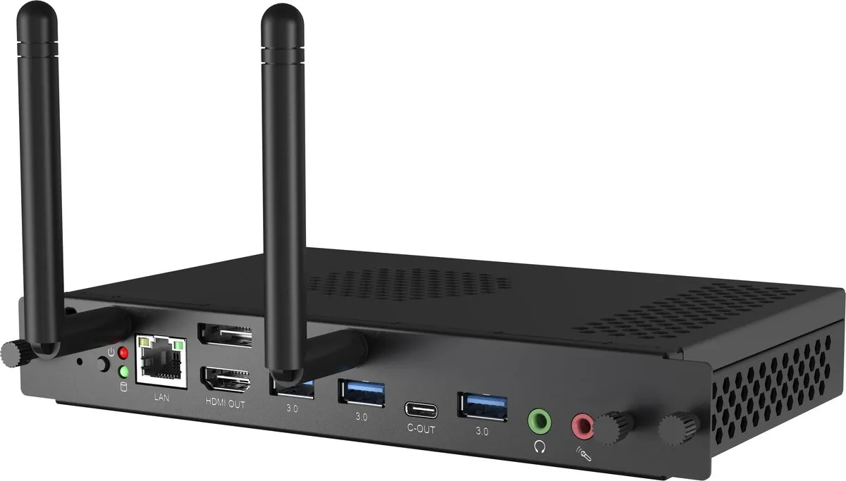iiyama OPC51204BC-1 Digitale Opschriftspeler - 256GB SSD - Zwart