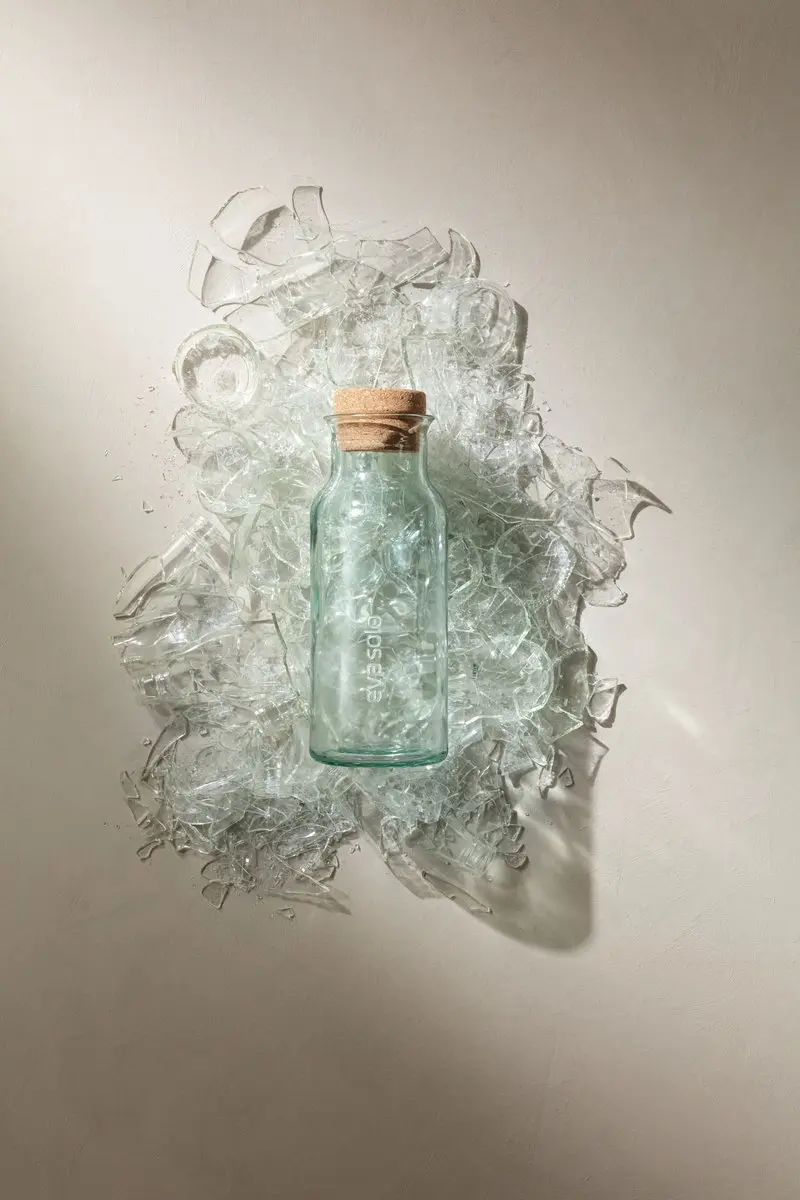 Eva Solo Recycled Glas Karaf 1L - Transparant