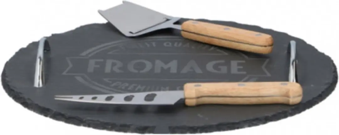 Alpina Ronde Kaasplank Leisteen 30cm