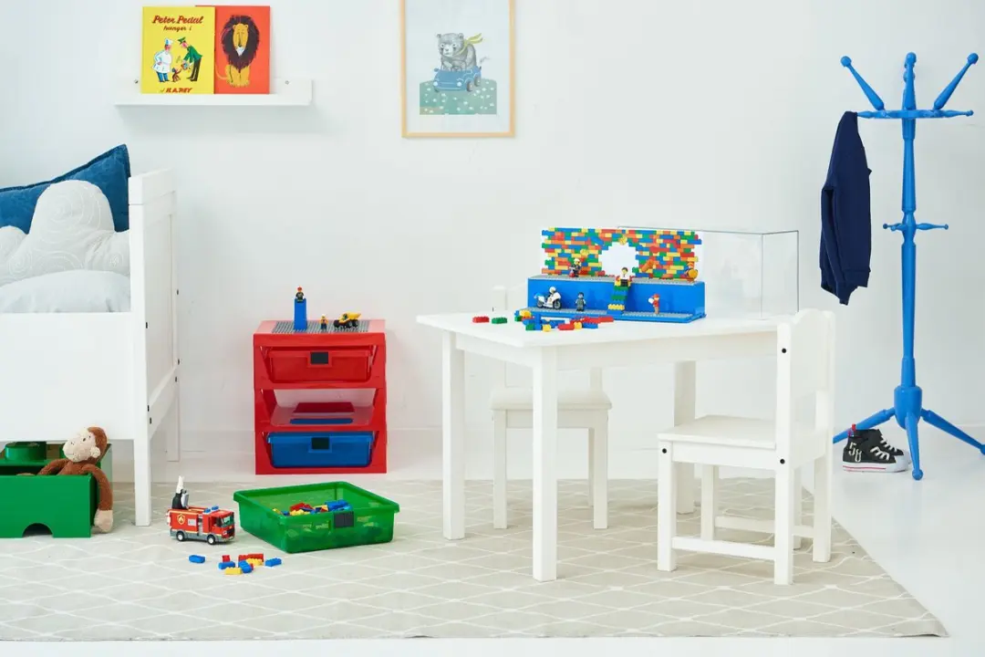 Lego - Opbergbox met Lade Brick 4 - Polypropyleen - Groen