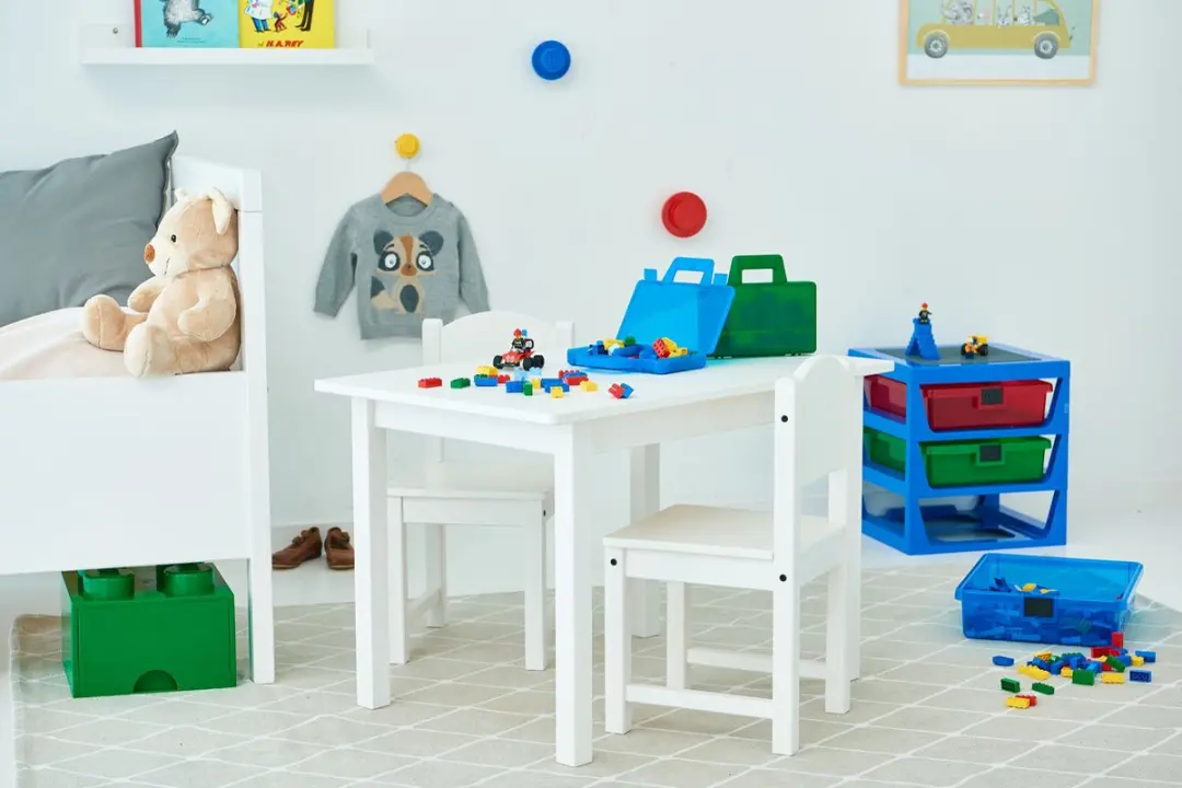 Lego - Opbergbox met Lade Brick 4 - Polypropyleen - Groen