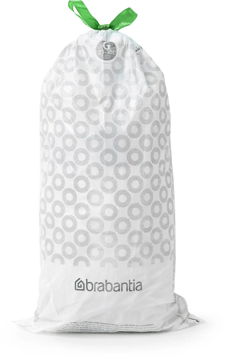 Brabantia PerfectFit Vuilniszak Dispenser Set 3x40 - Code G 23-30L - Wit
