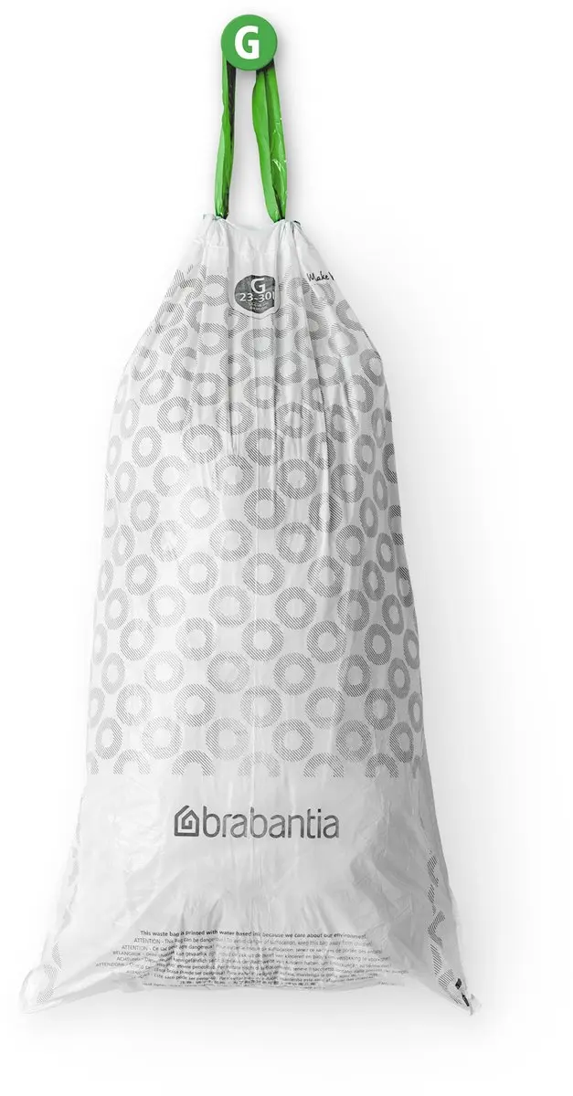 Brabantia PerfectFit Vuilniszak Dispenser Set 3x40 - Code G 23-30L - Wit