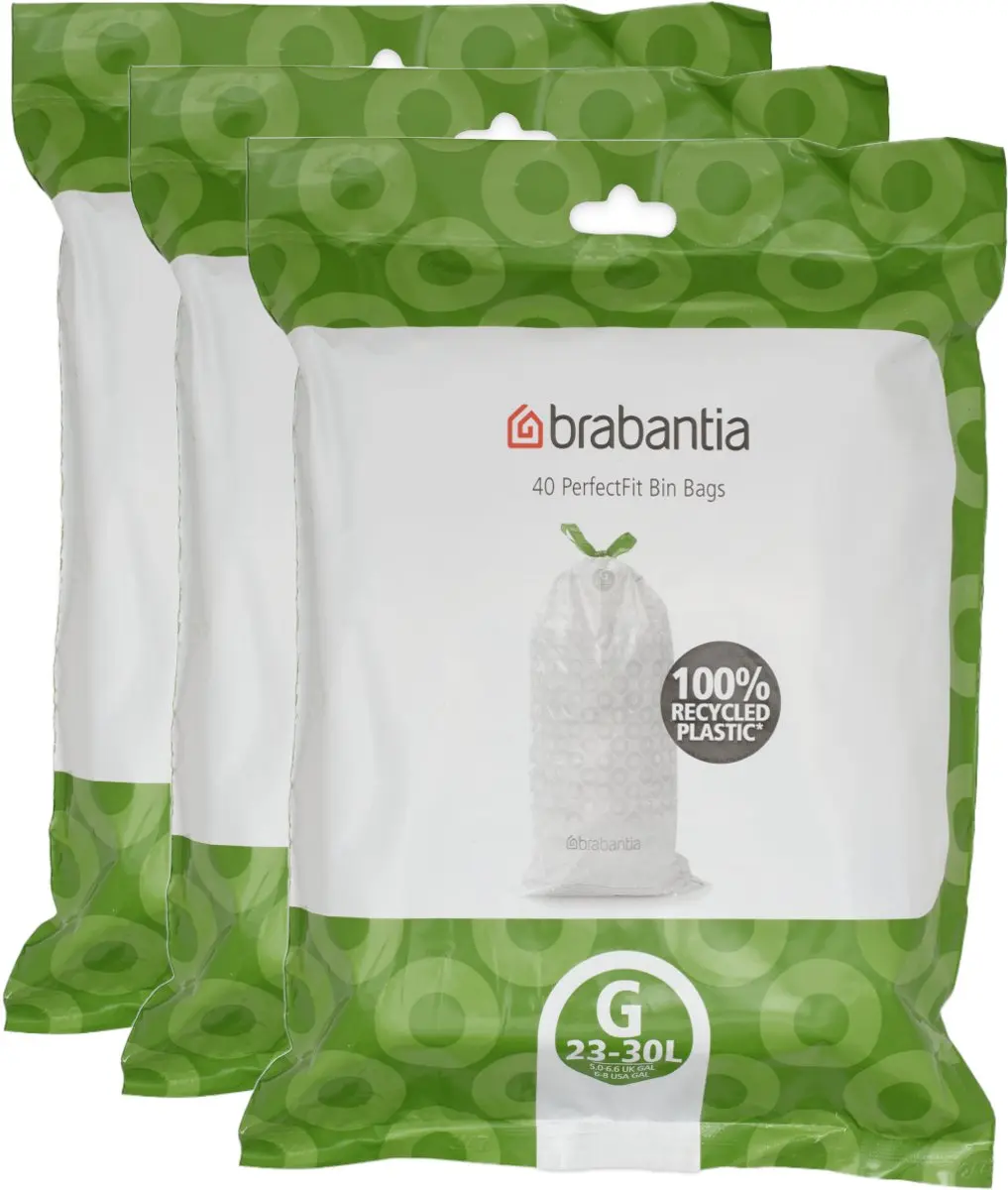 Brabantia PerfectFit Vuilniszak Dispenser Set 3x40
