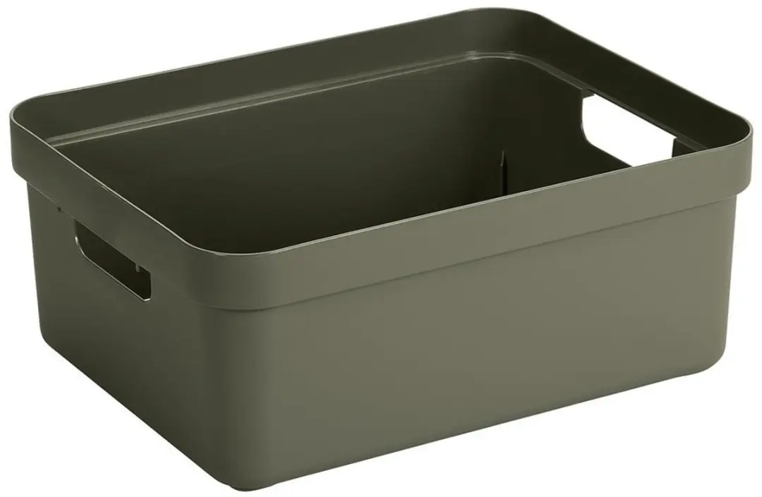Sunware Opbergbox 24L Donkergroen - 45x35x18cm