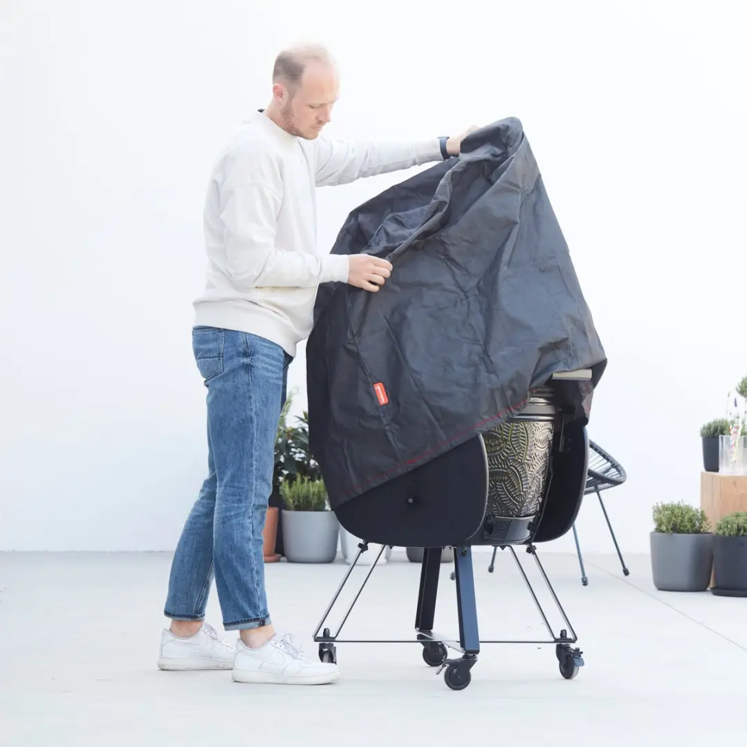 Barbecook Premium Hoes Kamado Ø82.5cm H90cm - Zwart