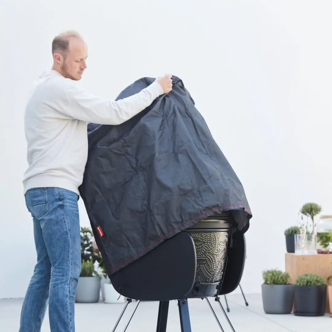 Barbecook Premium Hoes Kamado Ø82.5cm H90cm - Zwart